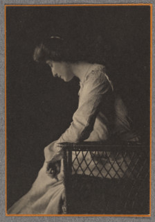 Portrait of Mercedes de Cordoba, 1902. Creator: Joseph Turner Keiley.