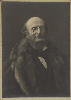 Jacques Offenbach, negative 1875-1879; print 1890-1900. Creators: Nadar, Paul Nadar.