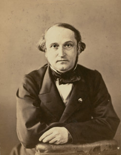 Sauvage, directeur de la Compagnie de l'Est, 1861-1865. Creator: Nadar.
