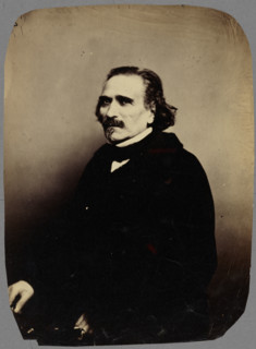 Bocage, auteur dramatique, 1860-1869. Creator: Nadar.