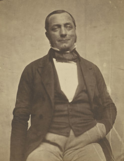 Oncle Édouard Fauquet, 1854-1855. Creator: Nadar.