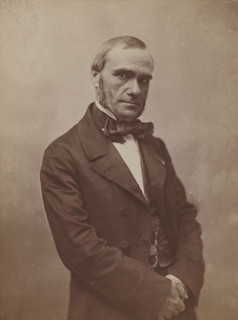 Paillard de Villeneuve, avocat, rédacteur de la Gazette des Tribunaux, 1855-1859.  Creator: Nadar.