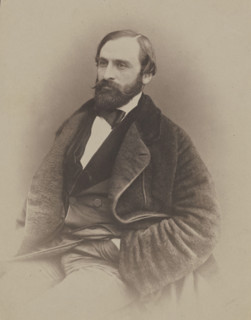 Gustave Naguet, publiciste, 1855-1859. Creator: Nadar.