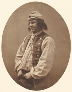 Jean-François Philibert Berthelier, comédien, 1856-1859. Creator: Nadar.