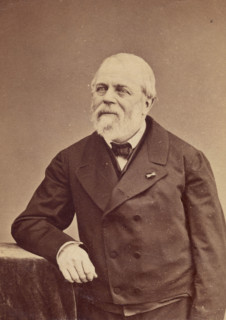 Gabriel de la Landelle, 1865-1869. Creator: Nadar.