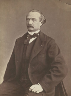 Auguste Maquet, negative 1860-1861; print 1870-1879. Creator: Nadar.