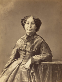 George Sand, about 1865. Creator: Nadar.