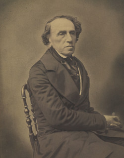 Giacomo Meyerbeer, 1853-1854. Creators: Nadar, Adrien Alban Tournachon.