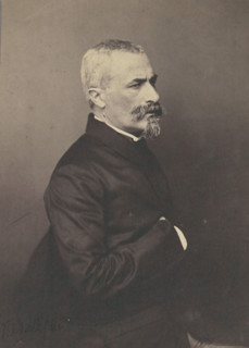 Félicien Mallefille, litterateur, 1860-1861. Creator: Nadar.