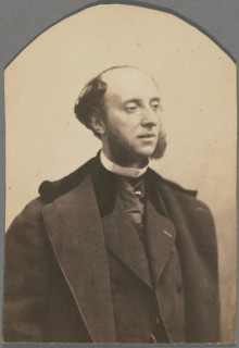 Julien Turgan, journaliste (Le Moniteur), 1855-1859. Creator: Nadar.