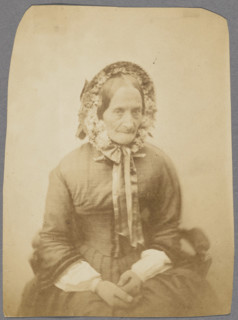 Mme. Augeron, 1854-1855. Creator: Nadar.