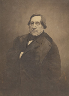 Gioachino Rossini, negative 1855-1856; print 1861-1869. Creator: Nadar.