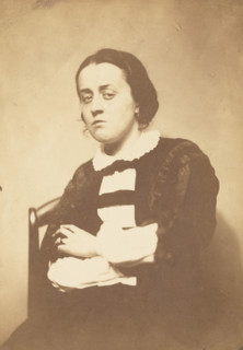 Mme. Ernestine Nadar, about 1854-1855. Creator: Nadar.