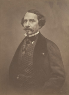 Jules Lecomte, journaliste, 1855-1859. Creator: Nadar.