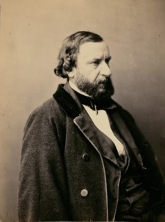 Constant Troyon, peintre paysagiste, 1861-1865. Creator: Nadar.
