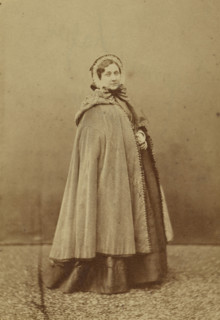 Susanne Lagier, vaudevilliste, 1860-1861. Creator: Nadar.