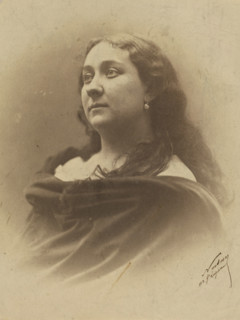 Susanne Lagier, artiste dramatique, 1855-1859. Creator: Nadar.