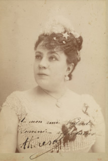 Theresa, about 1895. Creator: Paul Nadar.
