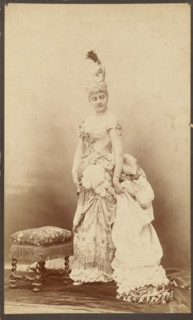 Mme de Porgès Countess Pourtales, about 1878. Creator: Paul Nadar.