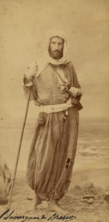 Pierre Savorgnan de Brazza, 1886. Creator: Paul Nadar.