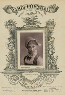 Genevieve Dupois, Gymnase-Dramatique, 1879. Creator: Paul Nadar.