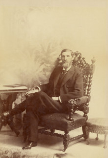 Portrait of a Man, 1894. Creator: Theodore C Marceau.