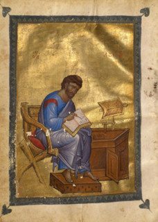 Saint Luke; Gospel Book, late 13th century. Creator: Unknown.