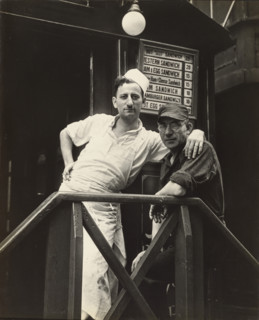 Second Avenue Lunch/ Posed Portraits, New York, about 1933. Creator: Walker Evans.