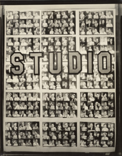 Penny Picture Display, Savannah / Photographer's Window Display, Birmingham, Alabama, 1936. Creator: Walker Evans.