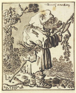 Snoeji varcken, 1645. Creator: Jan Jansz van de Velde.