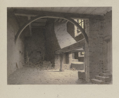 Kitchen of the former Benedictine Abbey of Seligenstadt, 1890. Creator: Carl Theodor Reiffenstein.