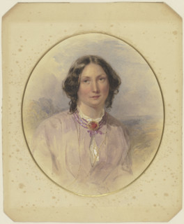 Portrait of a lady, 19th century. Creator: Victor Muller.