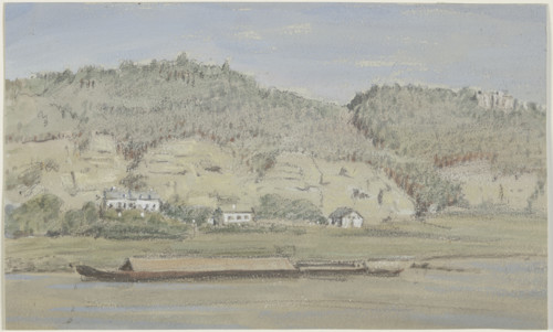 Near Schandau, 1873. Creator: Eugen Friedrich Peipers.