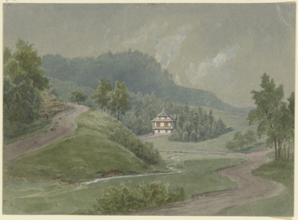 Section of the Odenwald?, 19th century. Creator: Karl Peter Burnitz.