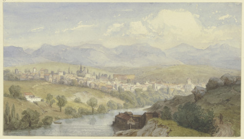Suburbs of Segovia, 19th century. Creator: Karl Peter Burnitz.