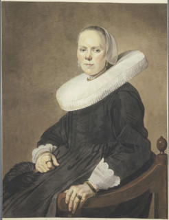 Portrait of a Woman in an Armchair, 1790-1800. Creator: Jean Pierre de Frey.