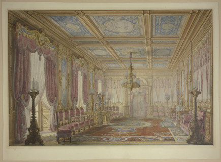 Modern hall, mid-late 19th century. Creator: Ludwig Daniel Philipp Schmidt.