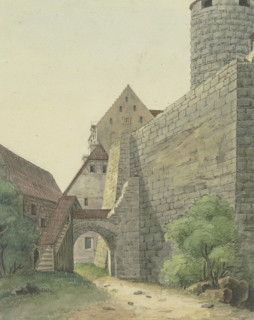 Colmberg Castle, mid-19th century. Creator: Karl Ballenberger.