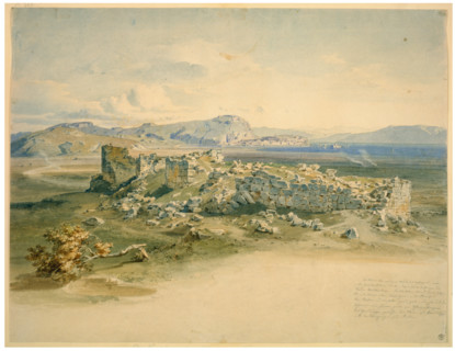Tiryns, 1834. Creator: Carl Rottmann.