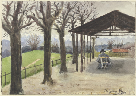 View from Tutzing, 1899. Creator: Fritz Hauck.