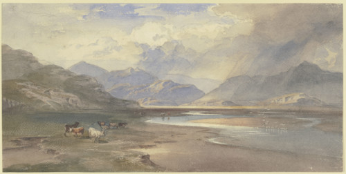 From the Inn valley, 19th century. Creators: Carl Rottmann, Leopold Rottmann, August Seidel, August Loffler.