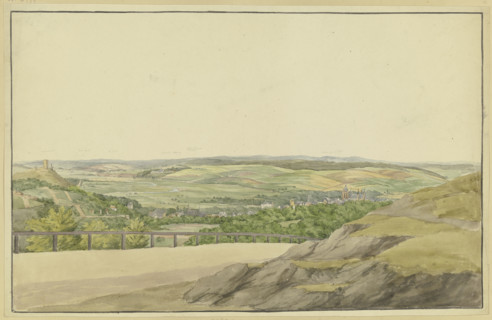 View from Wetzlar, 19th century. Creator: Heinrich Rosenkranz.