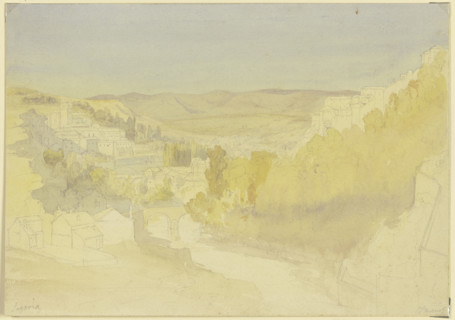 Landscape near Segovia, 19th century. Creator: Karl Peter Burnitz.