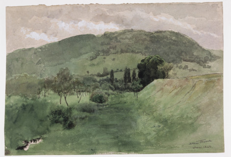 Landscape in the Black Forest, c1869. Creator: Hans Thoma.