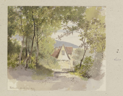 House in Falkenstein, 1877. Creator: Carl Theodor Reiffenstein.