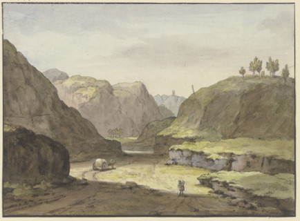 The Mühlental near Jena, c1775-1779. Creator: Georg Melchior Kraus.