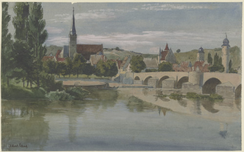 Ochsenfurt am Main, c1870-1900. Creator: Albert Lang.