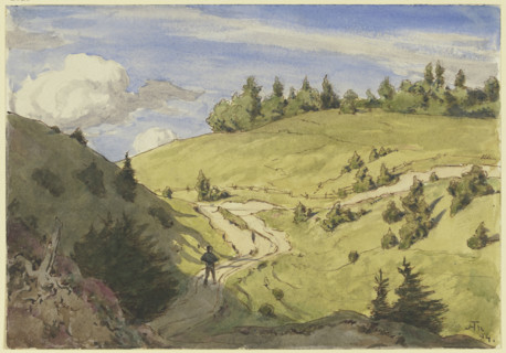 Landscape in the Black Forest, 1894. Creator: Hans Thoma.