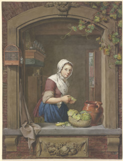 Scullery Maid, 1789. Creator: Jacobus Johannes Lauwers.