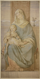 Madonna, c1830-1880. Creator: Eduard von Steinle.